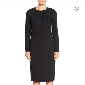 Kobi Halperin Rafaella Black Sheath Dress sz 14